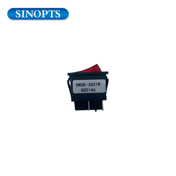 Sinopts Rocker Switch красный