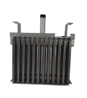 SINOPTS 12-рядный газовый котел паровой пожарный ряд из нержавеющей стали, цинковая пластина, лоток для горелки