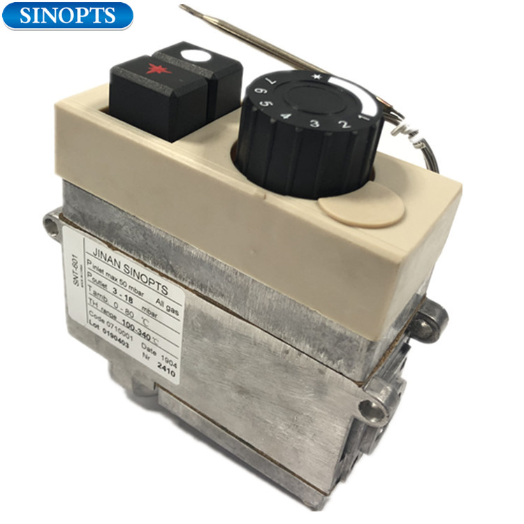100-340 ℃ Sinopts Многофункциональный комбинированный газовый регулирующий клапан без воспламенителя