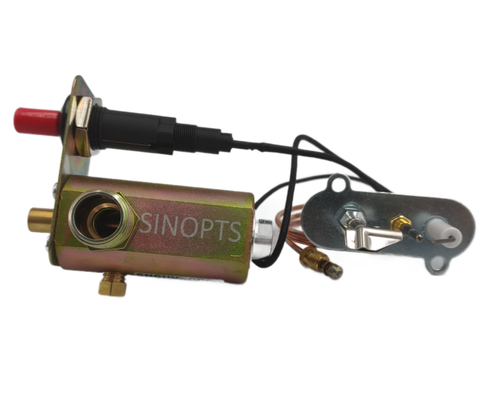 Запасные части газового обогревателя, регулирующий клапан системы горелки, с пилотной горелкой с пьезоэлектрическим воспламенителем