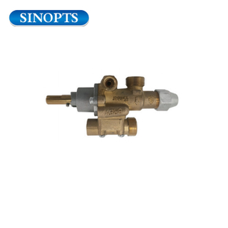Латунные плиты Griddles Gas Control Calve