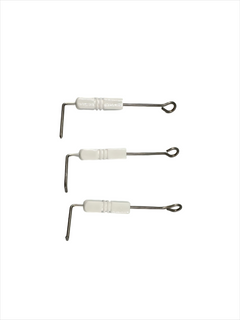 Газовая плита Spark Electrode Accessory Accessory Ceramic изоляция из нержавеющей стали, теплостойчивая и долговечная, совместимая с большинством брендов