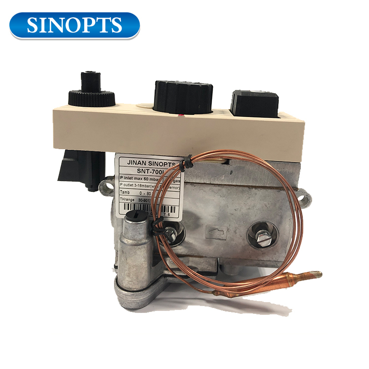 30-90 ℃ Комбинированные Sinopts управляет термостатическим газовым клапаном 
