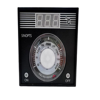 Sinopts Tel96-9001K 0-400 ℃ Цифровой контроллер температуры дисплея Черный