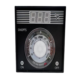 Sinopts Tel96-9001K 0-400 ℃ Цифровой контроллер температуры дисплея Черный